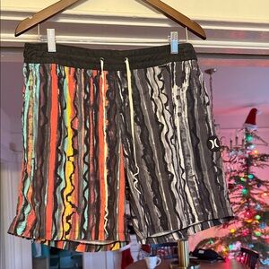Hurley Colorful Striped Swim Shorts
